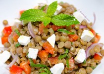 سالاد عدس لبنانی | Lebanese Lentil Salad