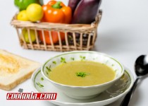سوپ عدس و بادمجان | Eggplant & Lentil Soup